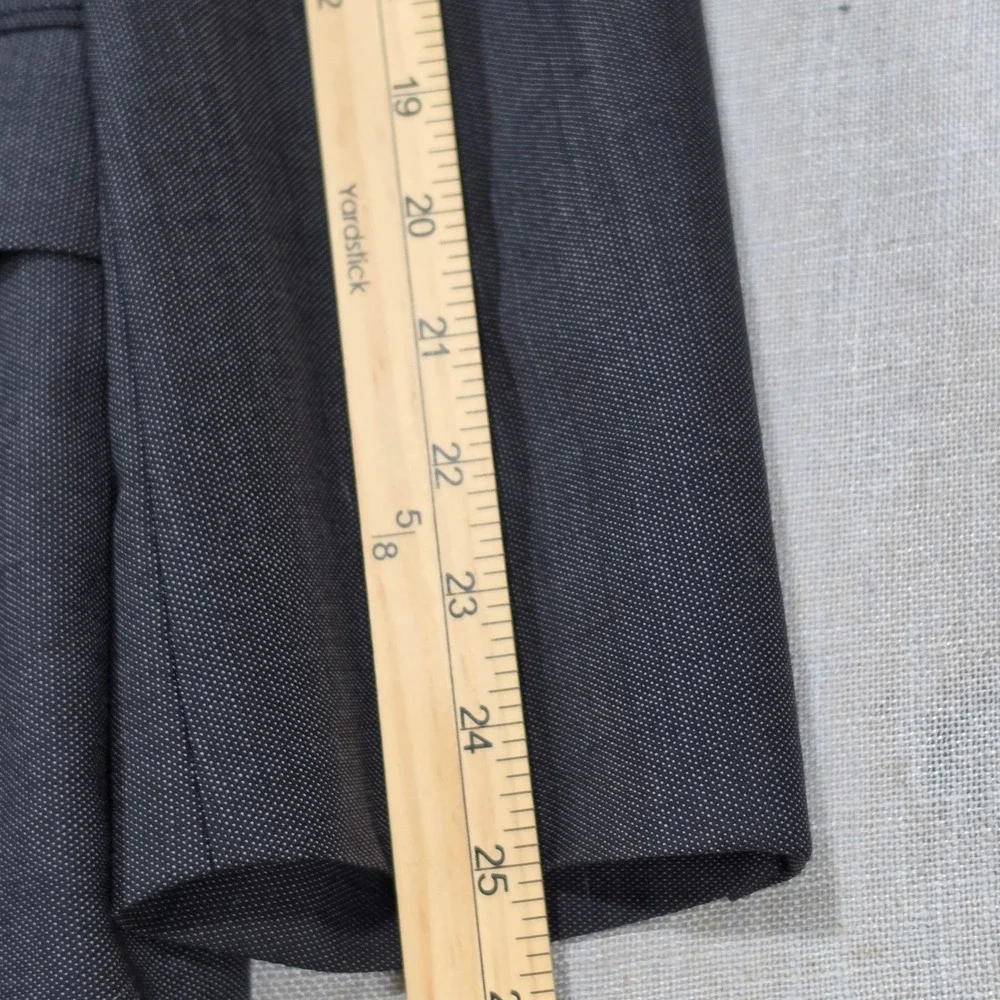 Daniel Cremieux Blazer Mens 46R Charcoal Gray Excellent 3-Button Sport Coat